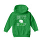 Betty Boop Four Leaf Clovers St Patrick's Day Kids Hooded Sweatshirt