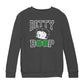 Betty Boop Four Leaf Clovers St Patrick's Day Kids Sweatshirt