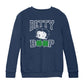 Betty Boop Four Leaf Clovers St Patrick's Day Kids Sweatshirt