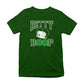 Betty Boop Four Leaf Clovers St Patrick's Day Kids T-Shirt