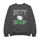 Betty Boop Four Leaf Clovers St Patrick's Day Men's Sweatshirt
