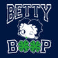 Betty Boop Four Leaf Clovers St Patrick's Day Women's Hooded Sweatshirt