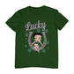 Betty Boop St Patrick's Day Lucky Horseshoe With Cloves Men's T-Shirt