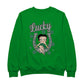 Betty Boop St Patrick's Day Lucky Horseshoe With Cloves Women's Sweatshirt