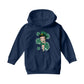 Betty Boop St Patrick's Day Green Dress and Hat Kids Hooded Sweatshirt