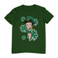 Betty Boop St Patrick's Day Green Dress and Hat Men's T-Shirt