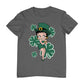 Betty Boop St Patrick's Day Green Dress and Hat Men's T-Shirt