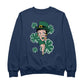 Betty Boop St Patrick's Day Green Dress and Hat Women's Sweatshirt