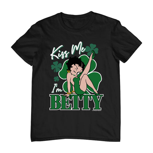 Kiss Me I'm Betty St Patrick's Day Men's T-Shirt