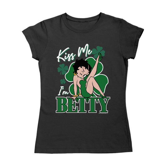 Kiss Me I'm Betty St Patrick's Day Women's T-Shirt