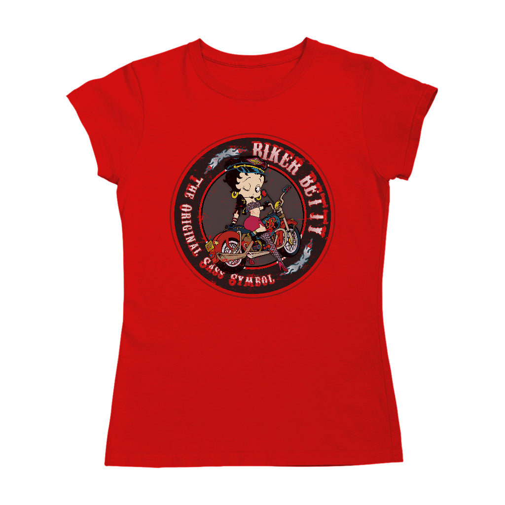 Betty Boop Biker Betty Women's T-Shirt