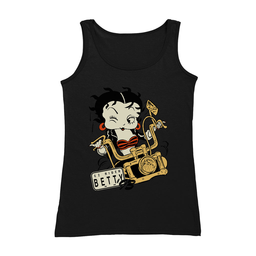 Betty Boop Ez Rider Betty Women's Vest