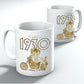 Betty Boop Established 1930 Golden Bike Mug