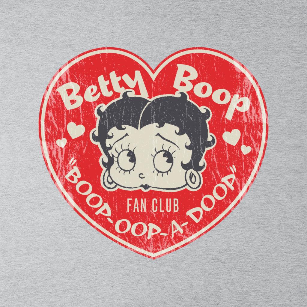 Betty Boop Oop A Doop Love Heart Men's Hooded Sweatshirt