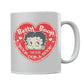 Betty Boop Oop A Doop Love Heart Mug