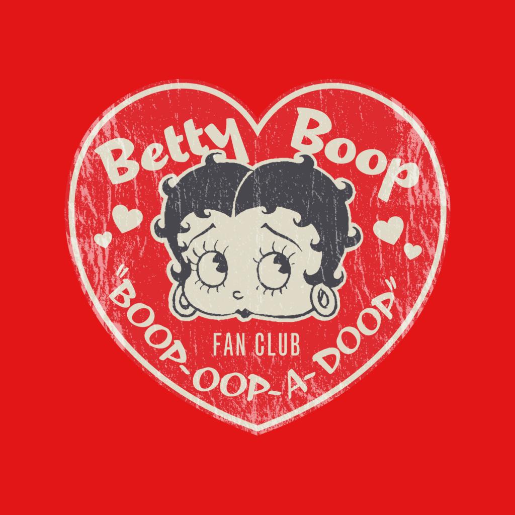 Betty Boop Oop A Doop Love Heart Men's Hooded Sweatshirt