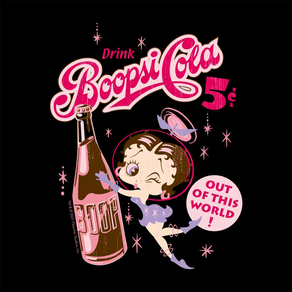 Betty Boop Drink Boopsi Cola Framed Print