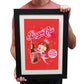 Betty Boop Drink Boopsi Cola Framed Print