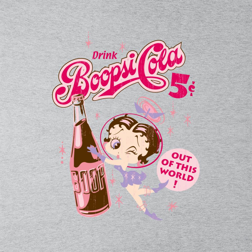 Betty Boop Drink Boopsi Cola Men's Sweatshirt