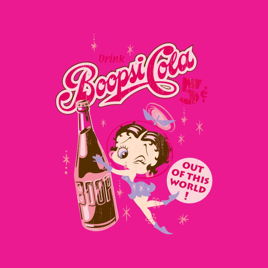 Betty Boop Drink Boopsi Cola Women's Sweatshirt