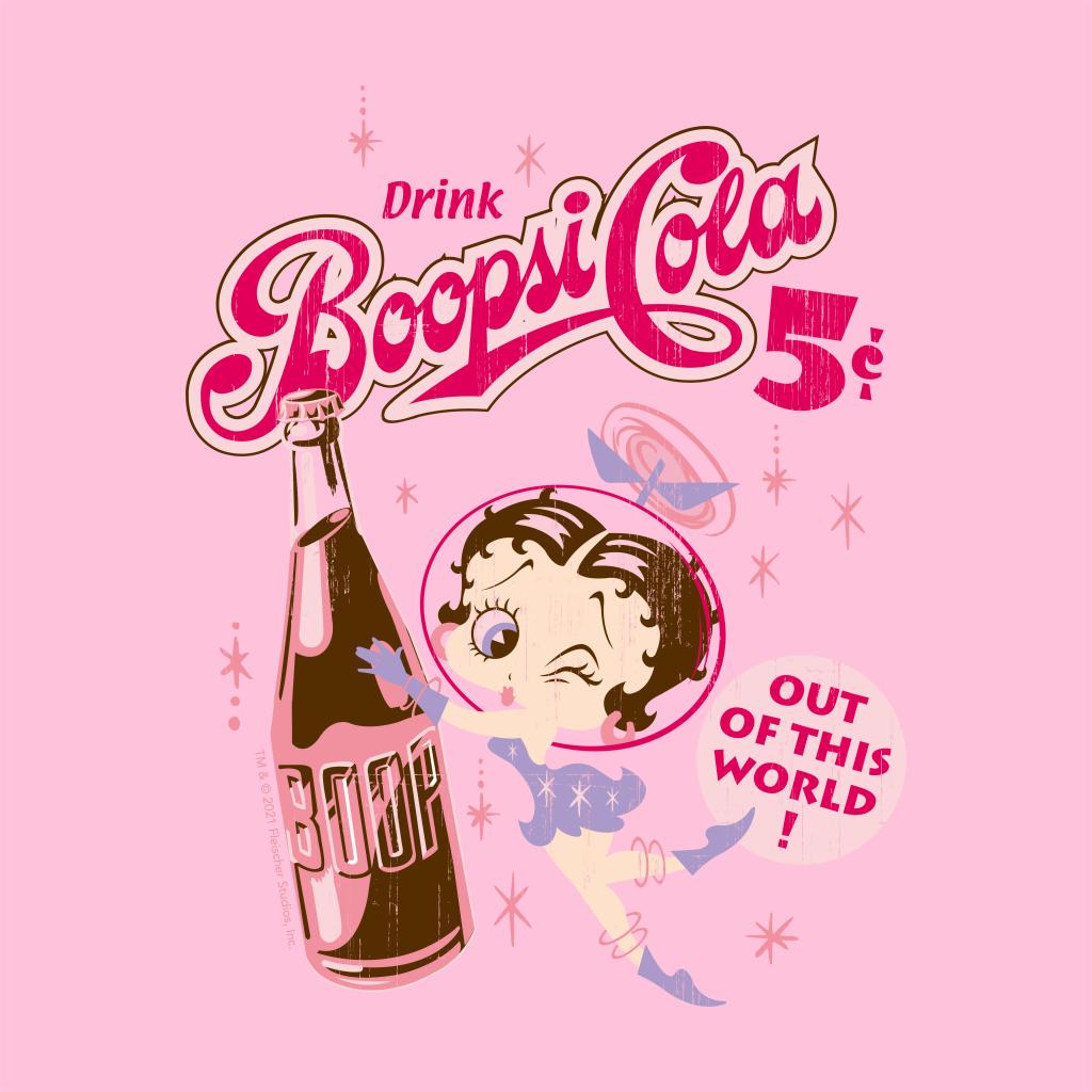 Betty Boop Drink Boopsi Cola Framed Print
