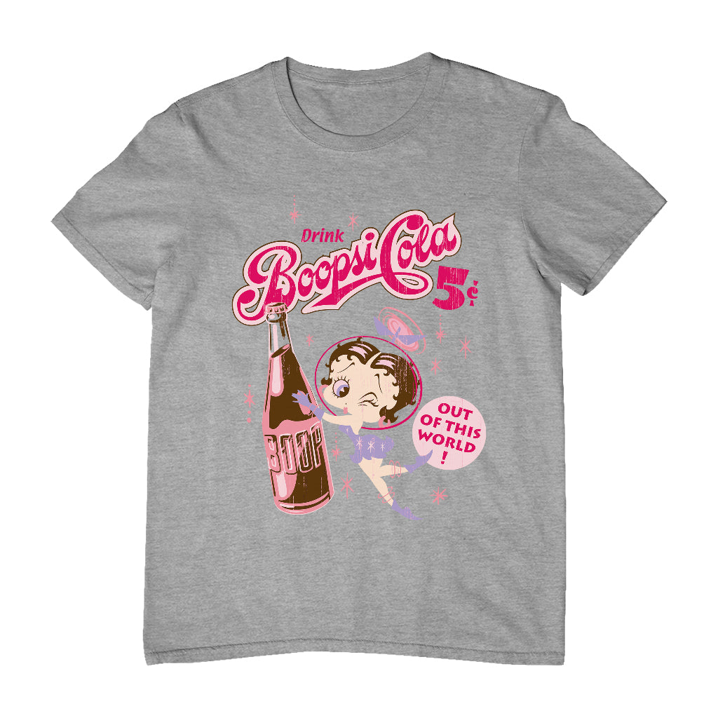 Betty Boop Drink Boopsi Cola Men's T-Shirt