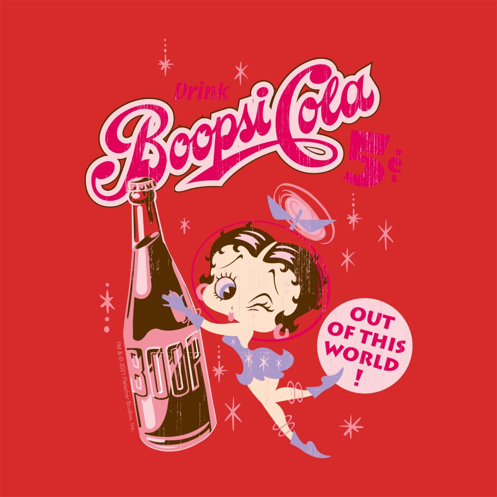 Betty Boop Drink Boopsi Cola Framed Print