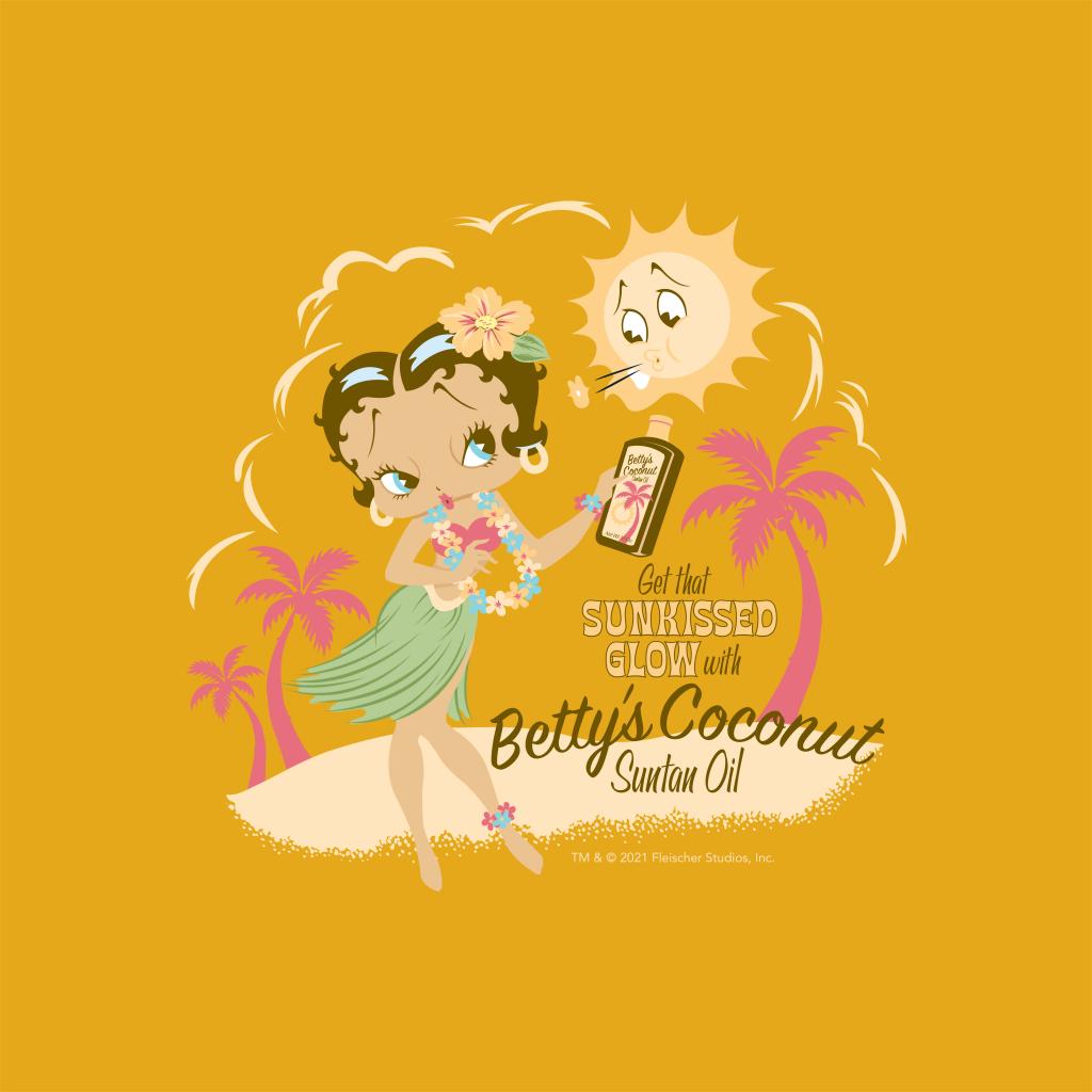 Betty Boop Bettys Coconut Suntan Oil Mug