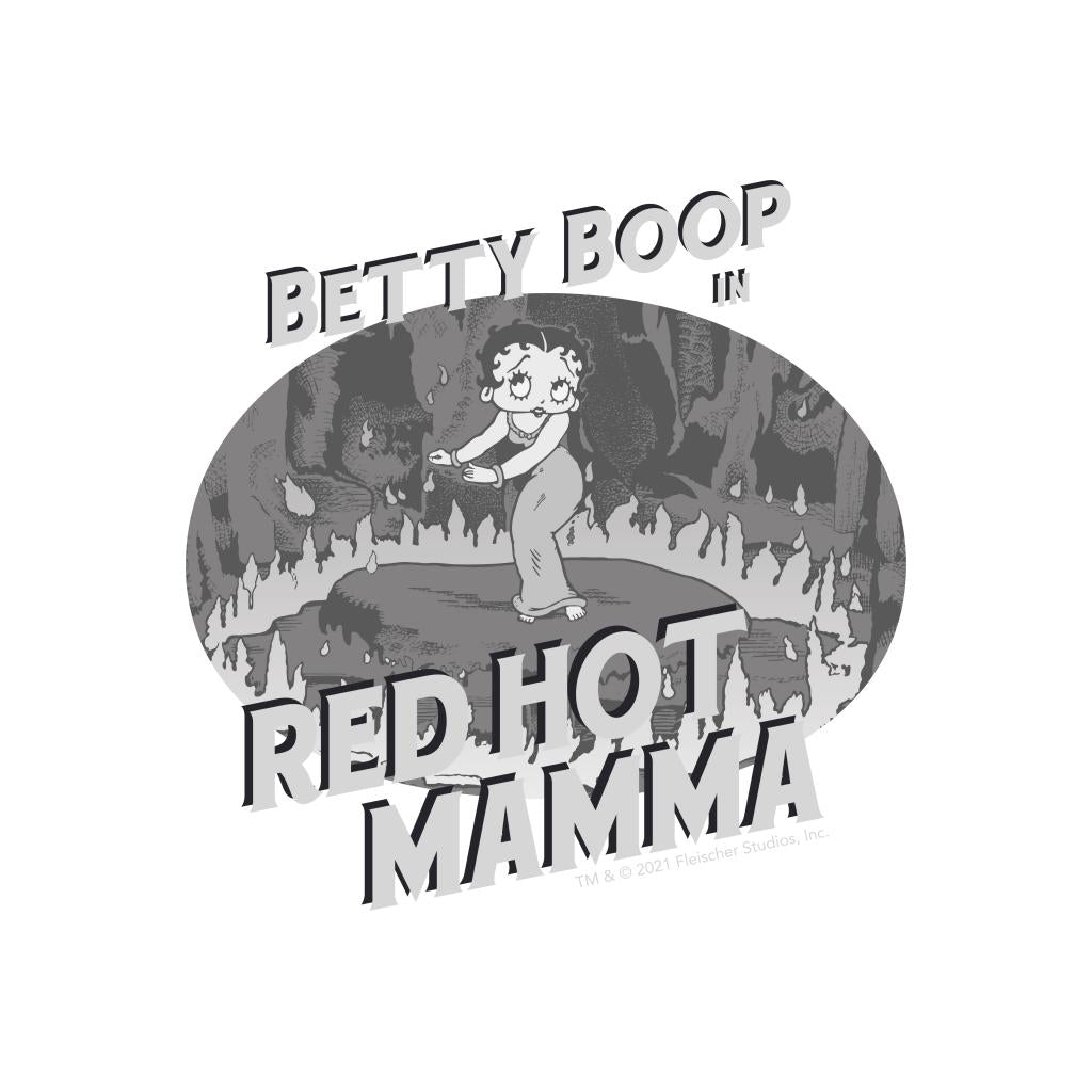 Betty Boop In Red Hot Mamma Framed Print