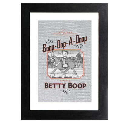 Betty Boop Starring In The Circus Framed Print