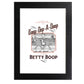 Betty Boop Starring In The Circus Framed Print