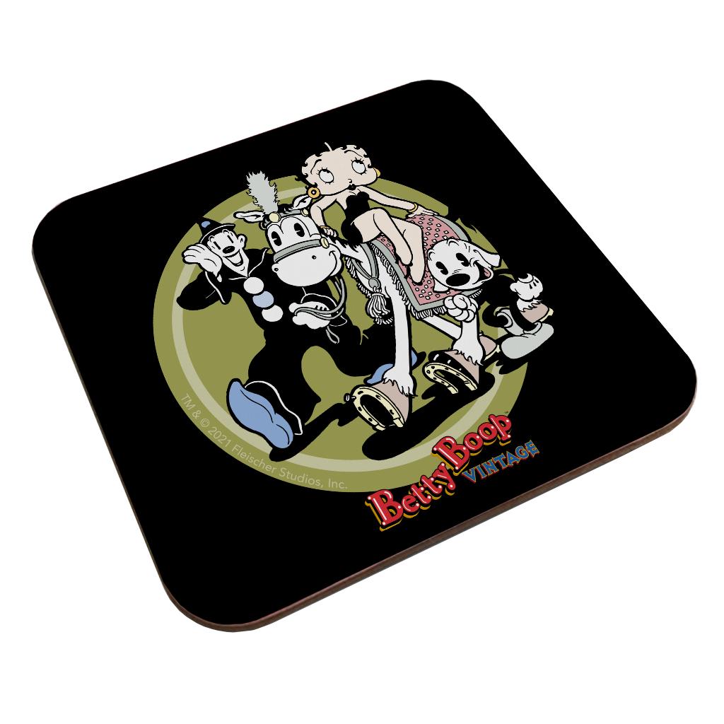 Betty Boop Vintage Circus Crew Coaster