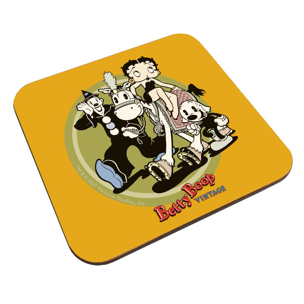 Betty Boop Vintage Circus Crew Coaster