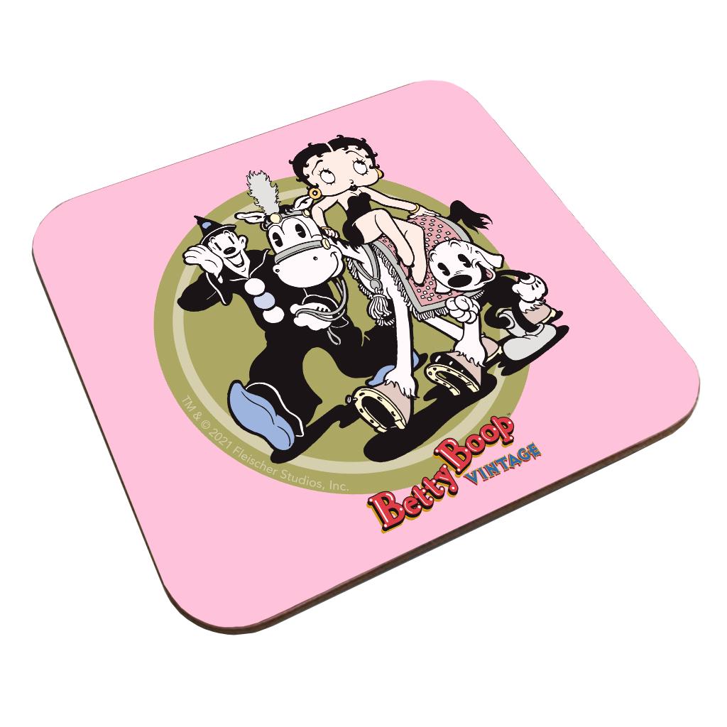 Betty Boop Vintage Circus Crew Coaster