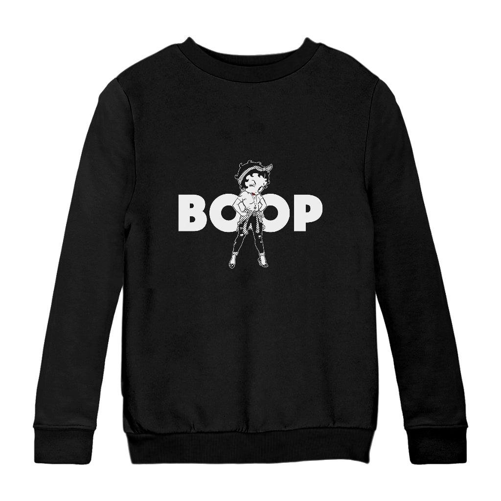 Betty Boop Power Kids Sweatshirt