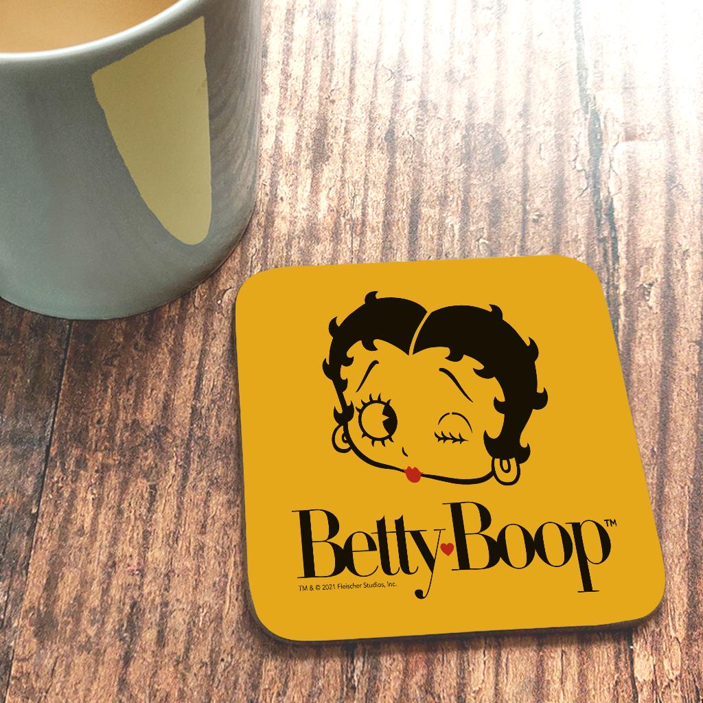 Betty Boop Red Heart Coaster