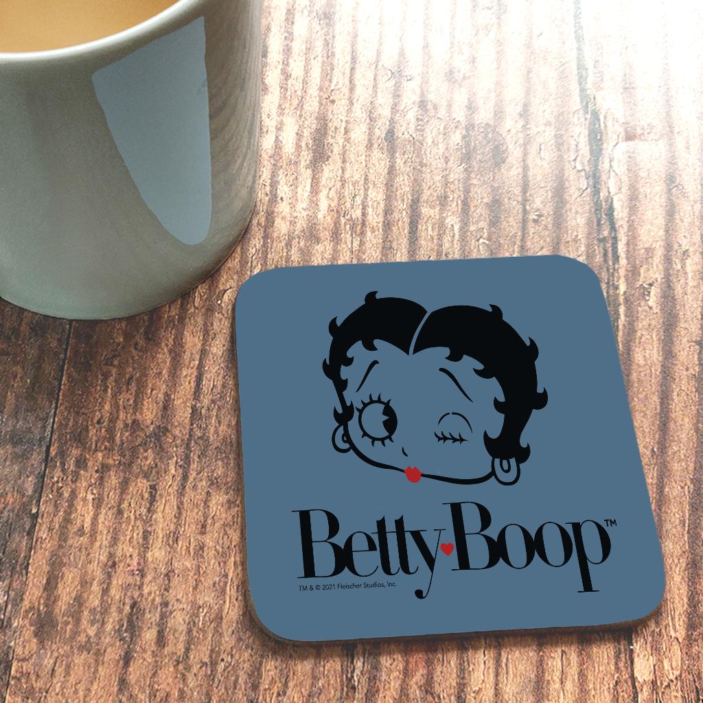 Betty Boop Red Heart Coaster