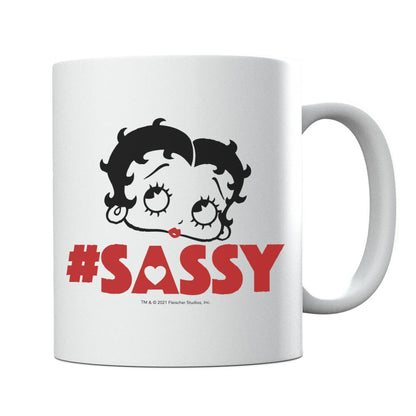 Betty Boop Heart Hashtag Sassy Mug