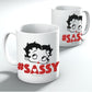 Betty Boop Heart Hashtag Sassy Mug