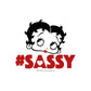 Betty Boop Heart Hashtag Sassy Coaster