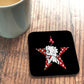 Betty Boop Wink Polka Dot Star Coaster