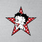 Betty Boop Wink Polka Dot Star Kids Sweatshirt