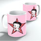 Betty Boop Wink Polka Dot Star Mug