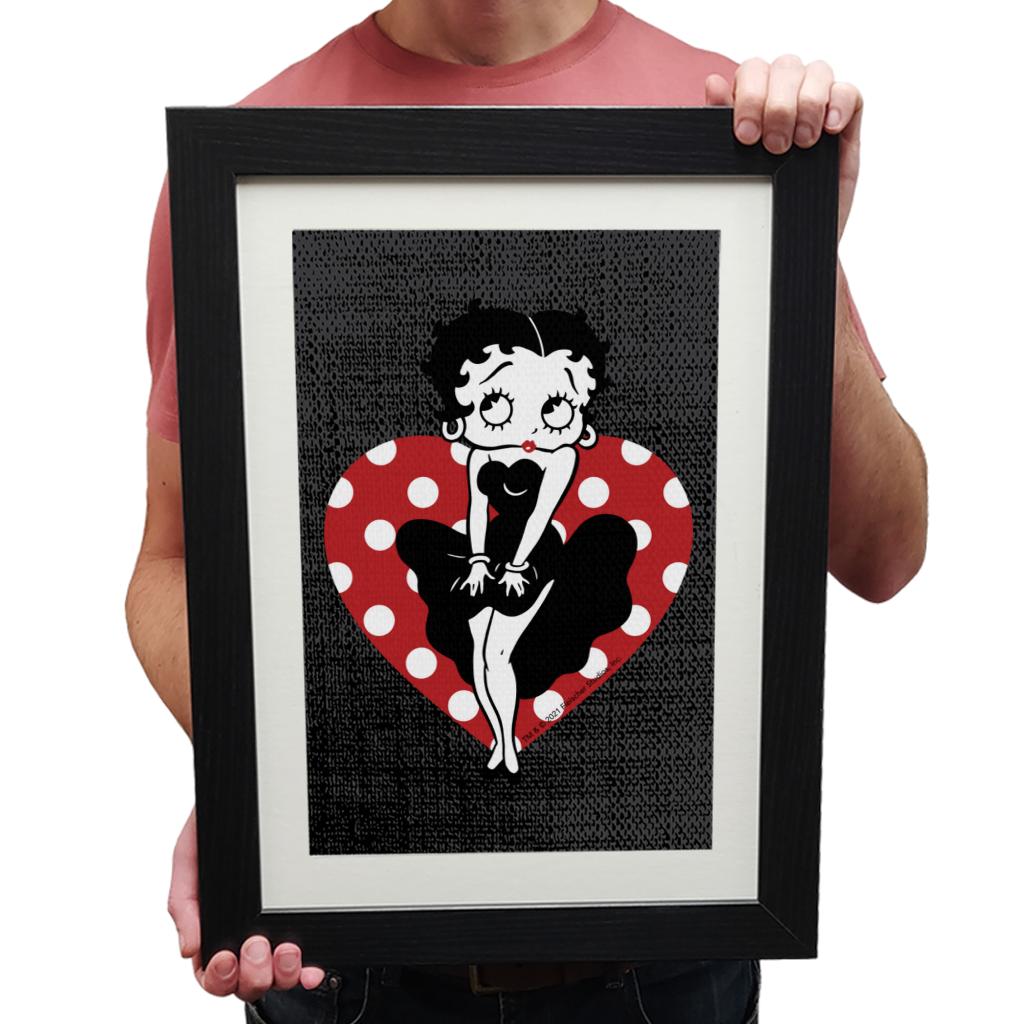 Betty Boop Parody Framed Print