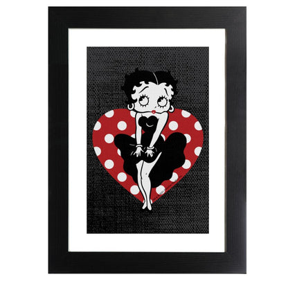 Betty Boop Parody Framed Print