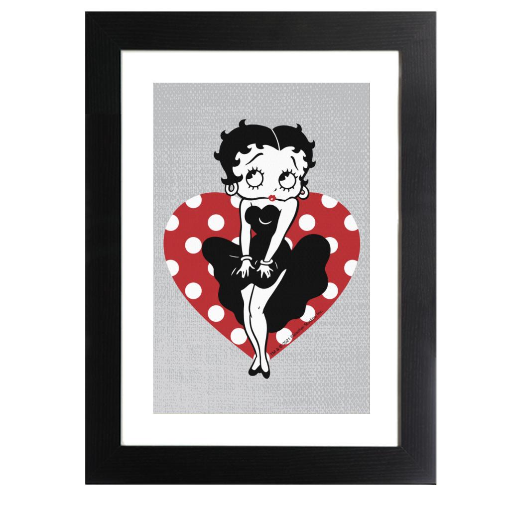 Betty Boop Parody Framed Print