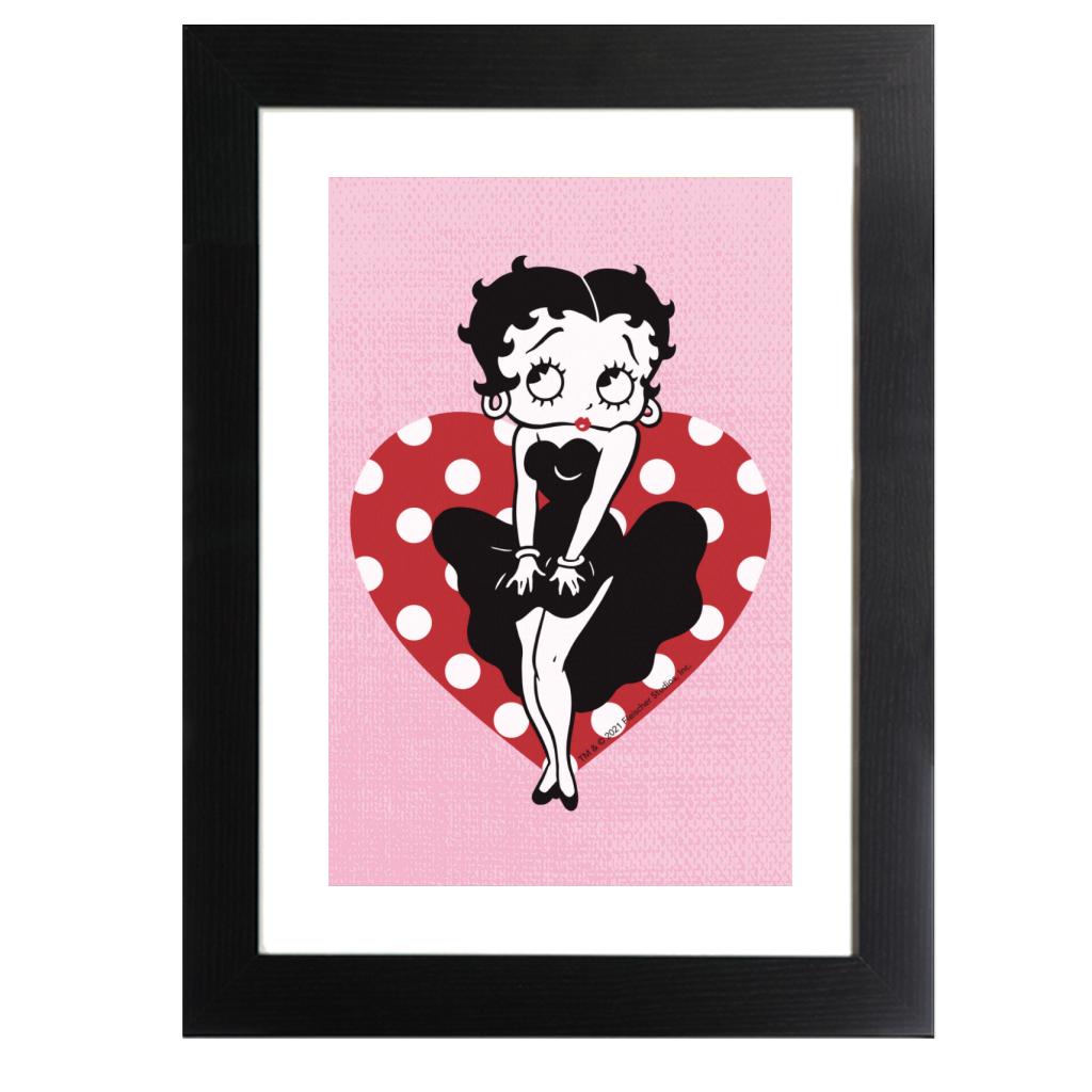 Betty Boop Parody Framed Print
