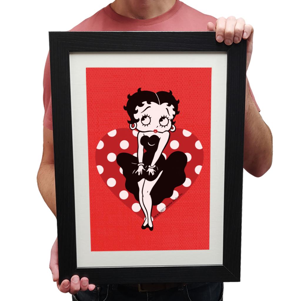 Betty Boop Parody Framed Print
