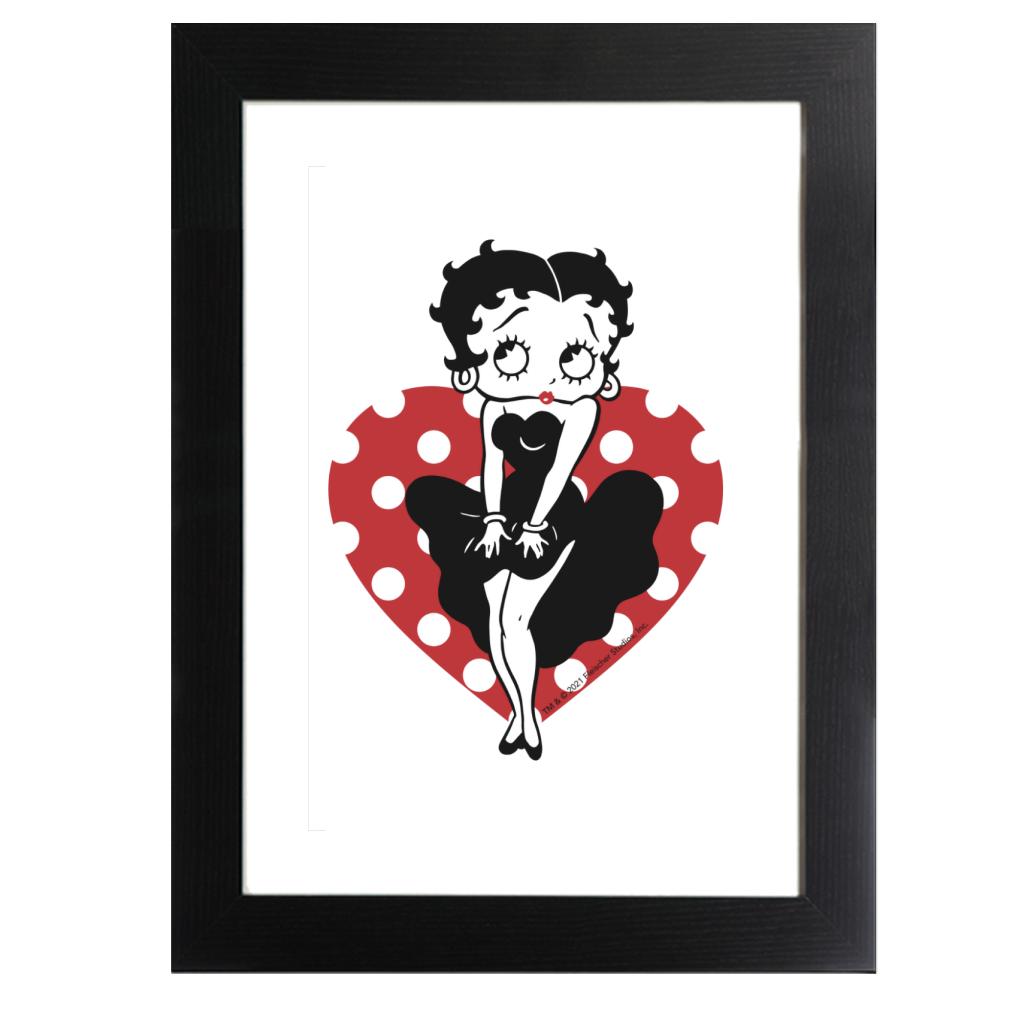 Betty Boop Parody Framed Print