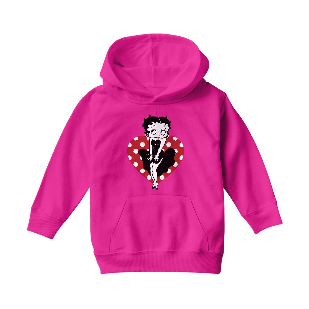 Betty Boop Parody Kids Hooded Sweatshirt